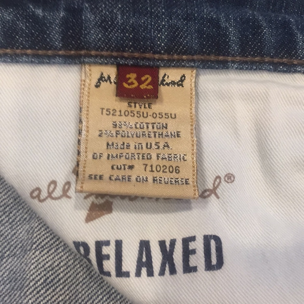 7 For all Mankind Button Fly 32/31 - Picture 4 of 7